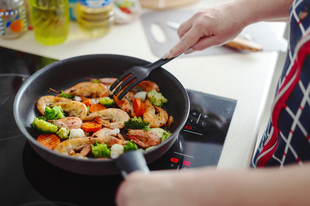 Memasak sayuran