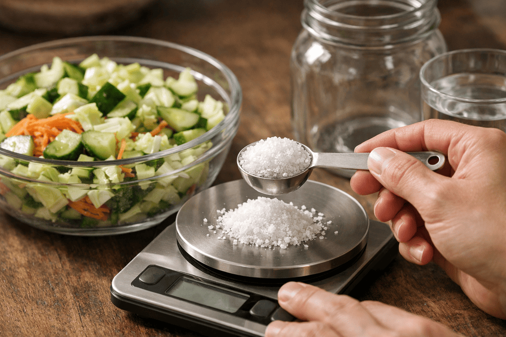 Menimbang Garam Fermentasi