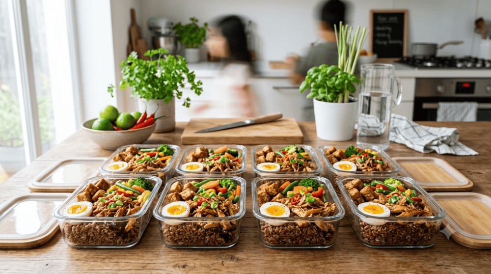 Menyusun Meal Prep Lauk