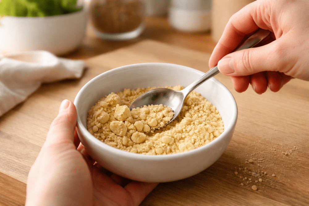 Tekstur Kaldu Menggumpal