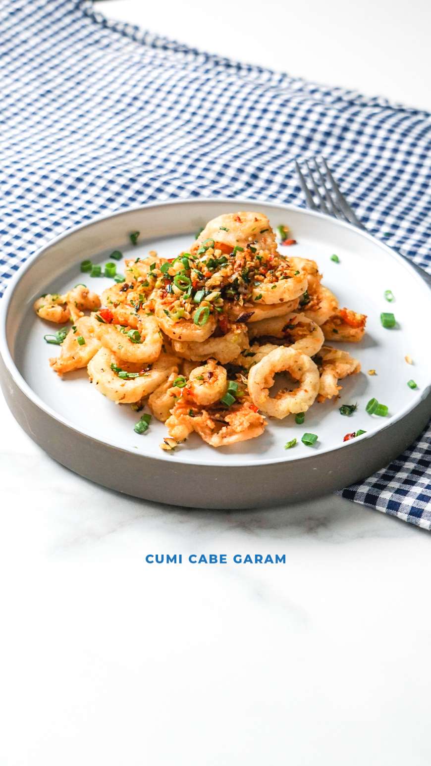 Resep Cumi Cabe Garam ala Restoran Chinese Food