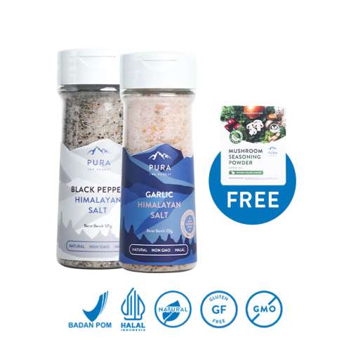 BUY 2 HIMALAYAN SALT, GET 1 FREE PURA KALDU JAMUR Photo