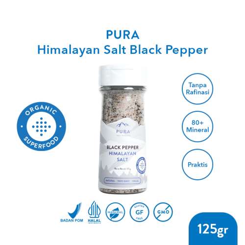 PURA HIMALAYAN SALT PEPPER GARAM HIMALAYA NATURAL Photo