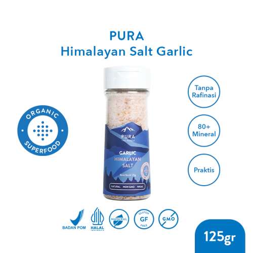 PURA HIMALAYAN SALT GARLIC GARAM HIMALAYA NATURAL Photo