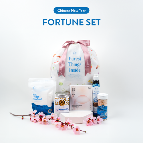 Pura Fortune Set Hampers Imlek Kado Hadiah Gift Box Set Parsel / Parcel Chinese New Year Estetik Photo