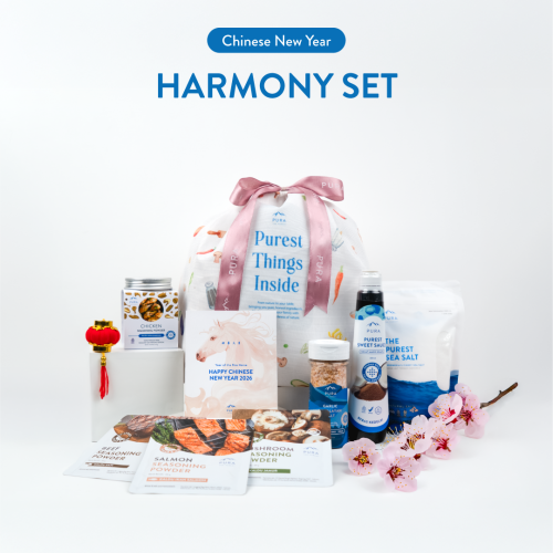 Pura Harmoney Set Hampers Imlek Kado Hadiah Gift Box Set Parsel / Parcel Chinese New Year Estetik Photo
