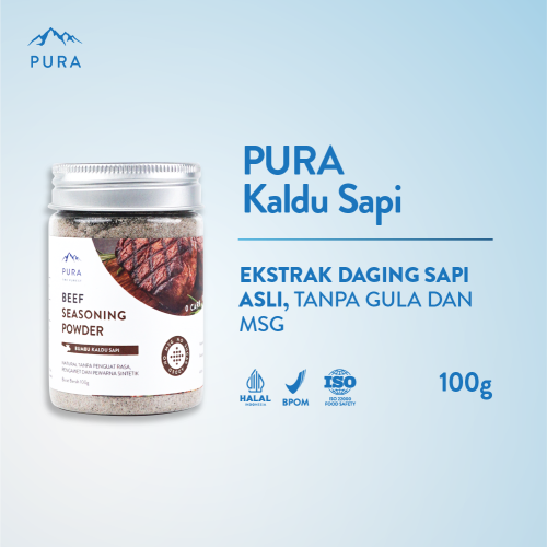 PURA SEASONING KALDU SAPI ASLI KALDU MPASI NON MSG TANPA GULA Photo