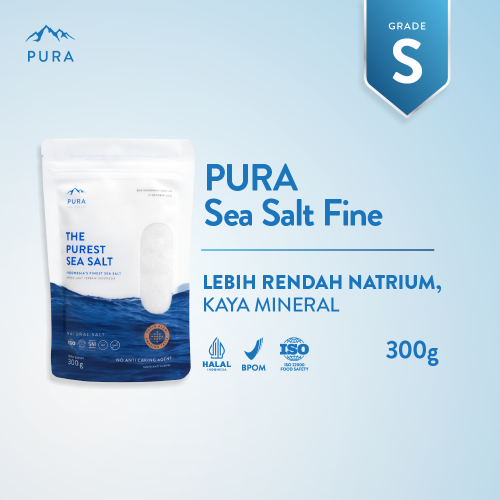 PURA PUREST SEA SALT FINE HALUS GARAM LAUT ORGANIK NATURAL Photo