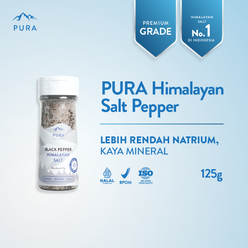 PURA HIMALAYAN SALT PEPPER GARAM HIMALAYA NATURAL Photo