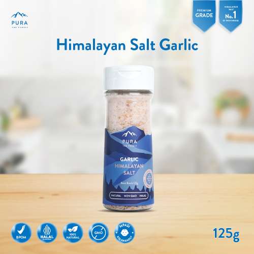 PURA HIMALAYAN SALT GARLIC GARAM HIMALAYA NATURAL Photo