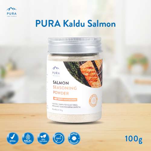 PURA SEASONING KALDU SALMON ASLI KALDU MPASI NON MSG TANPA GULA Photo