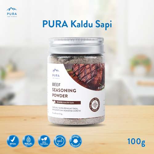 PURA SEASONING KALDU SAPI ASLI KALDU MPASI NON MSG TANPA GULA Photo