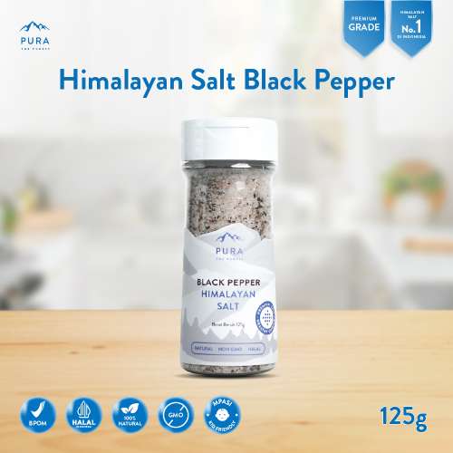 PURA HIMALAYAN SALT PEPPER GARAM HIMALAYA NATURAL Photo