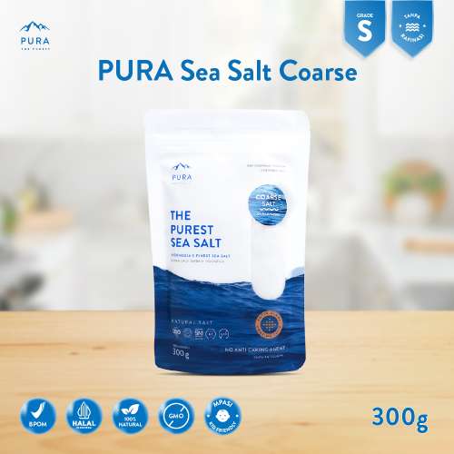 PURA PUREST SEA SALT COARSE KASAR GARAM LAUT ORGANIK NATURAL Photo