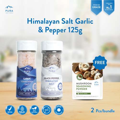 BUY 2 HIMALAYAN SALT, GET 1 FREE PURA KALDU JAMUR Photo