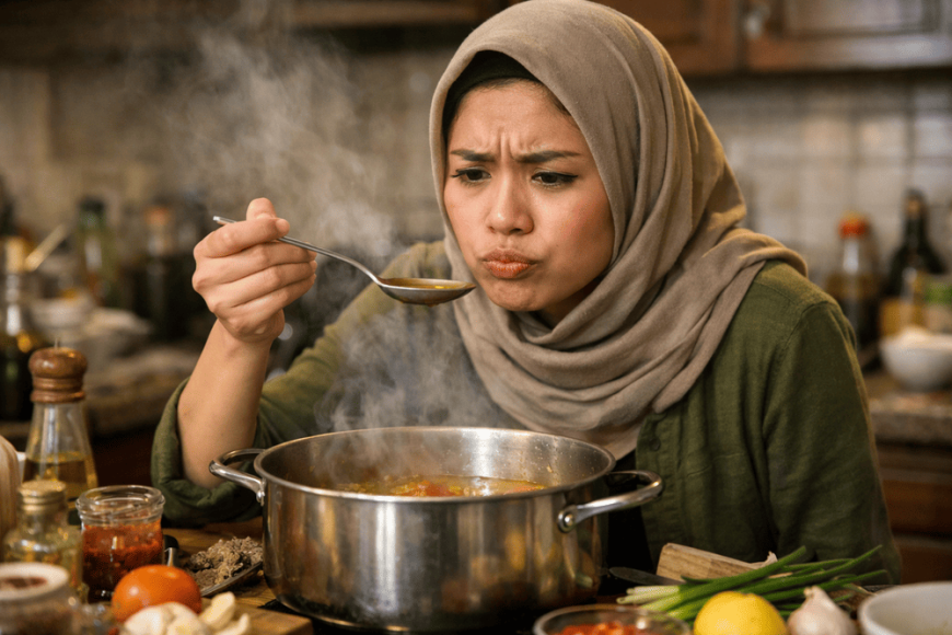 Masakan Sudah Asin tapi Tetap Terasa Kurang Gurih? Ini Cara Mengatur Garam agar Rasa Lebih Menyatu