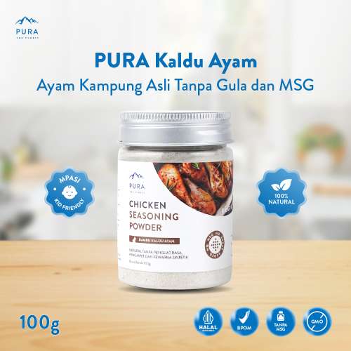 PURA SEASONING KALDU AYAM KAMPUNG ASLI KALDU MPASI NON MSG TANPA GULA Photo