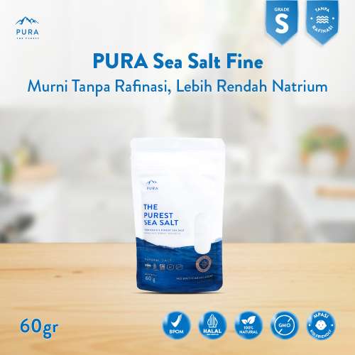 PURA SEA SALT FINE (HALUS) 60 GR Photo