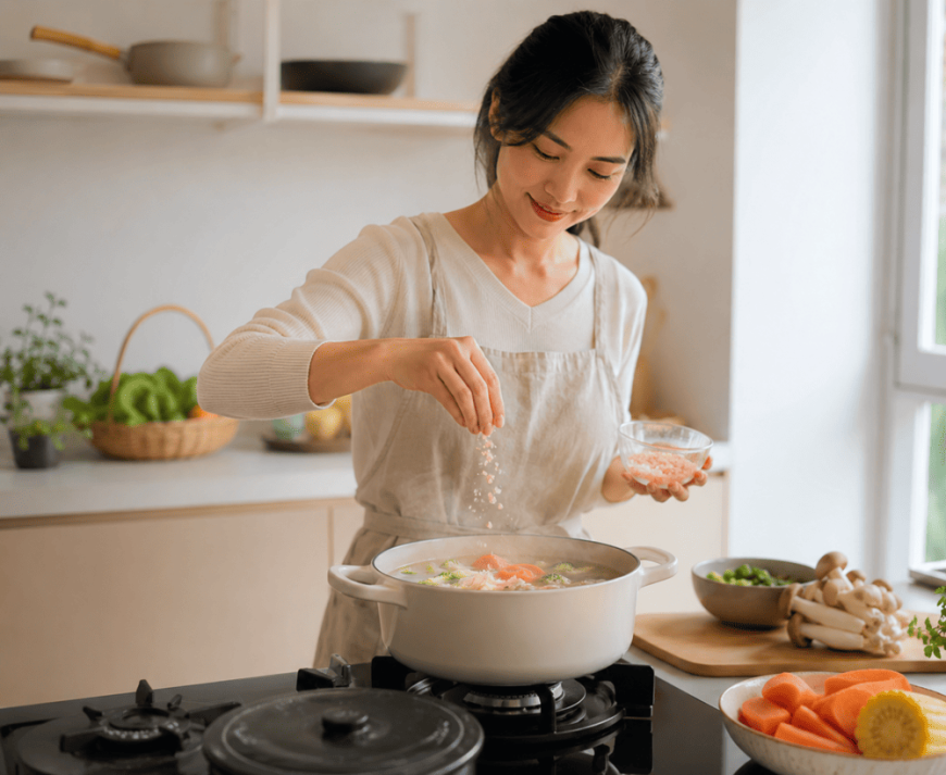Cara Menentukan Takaran PURA Himalayan Salt agar Masakan Tidak Terlalu Asin