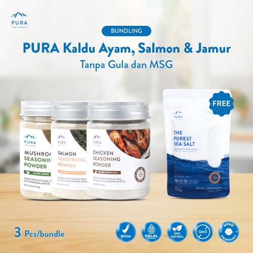 3 PURA KALDU + Free 1 PURA SEA SALT Photo
