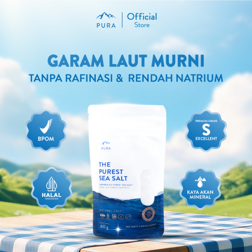 PURA SEA SALT FINE (HALUS) 60 GR Photo