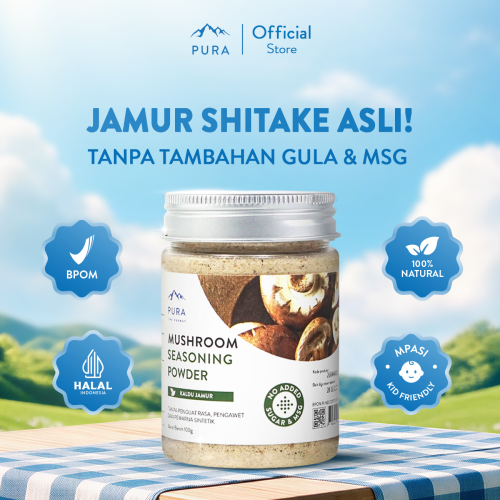 PURA SEASONING KALDU JAMUR ASLI KALDU MPASI NON MSG TANPA GULA Photo