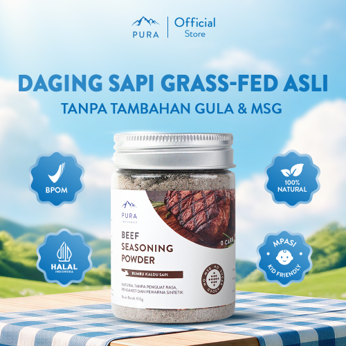PURA SEASONING KALDU SAPI ASLI KALDU MPASI NON MSG TANPA GULA Photo