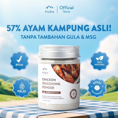 PURA SEASONING KALDU AYAM KAMPUNG ASLI KALDU MPASI NON MSG TANPA GULA Photo
