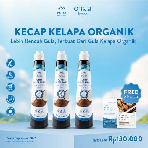 BUNDLE 3 PURA KECAP MANIS PUREST SWEET SAUCE 200ML Photo