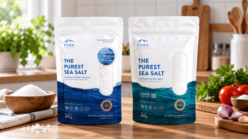 Kenali Kemasan Baru PURA Sea Salt Coarse dan Penggunaannya untuk Memasak